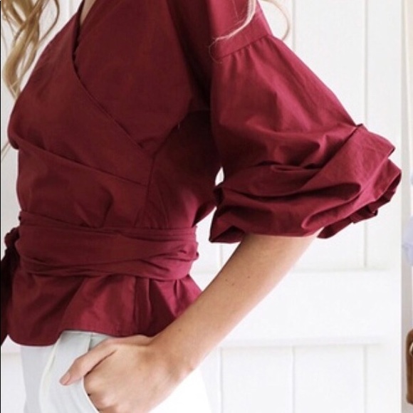 Red Blouse - Picture 2 of 3